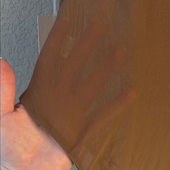 Brown Lace Bodysuit - Picture 6 of 8